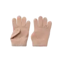 Mănuși tricotate roz pal