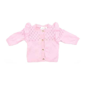 Cardigan tricotat cu mânecă lungă