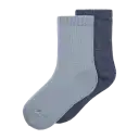 Șosete din lână albastre și bleu pentru copii