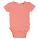 Body dark peach din modal și bumbac