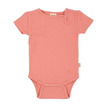 Body dark peach din modal și bumbac