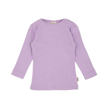 Bluză lavandă din bumbac organic și modal