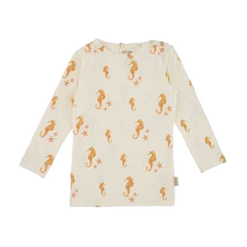 Bluză cu imprimeu căluți de mare