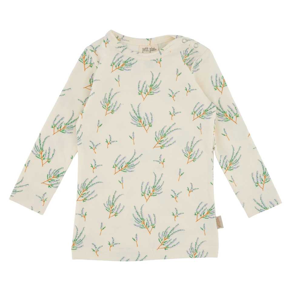 Bluză cu imprimeu vegetal