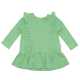 Rochiță verde cu volănașe