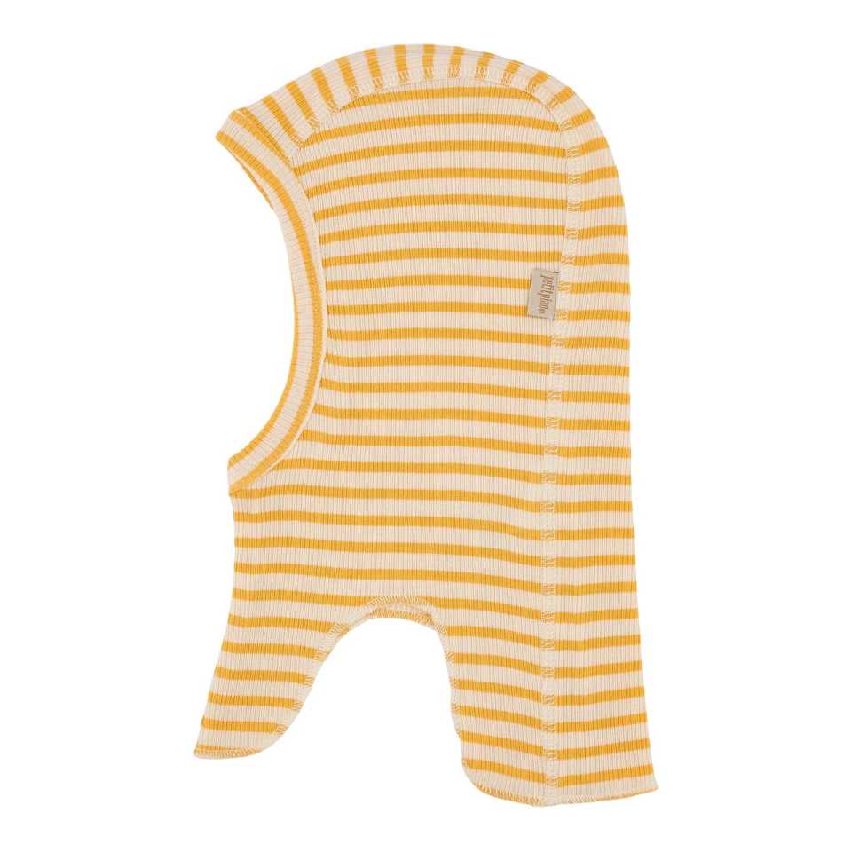 Cagulă galben/ crem din bumbac și modal