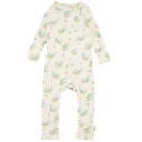 Salopetă cu imprimeu vegetal