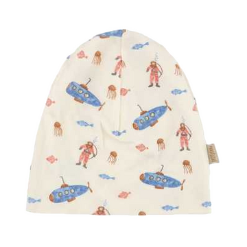 Beanie cu imprimeu acvatic