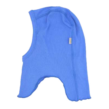 Cagulă albastră din bumbac și modal