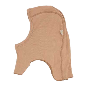 Cagulă camel din bumbac și modal