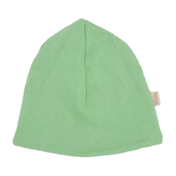 Beanie verde din bumbac și modal