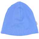 Beanie albastru din bumbac și modal