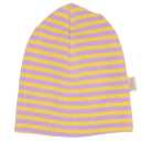 Beanie lavandă/ galben din bumbac și modal