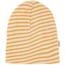 Beanie galben/ crem din bumbac și modal