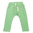 Pantaloni verzi din bumbac organic și modal
