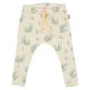 Pantaloni cu imprimeu vegetal