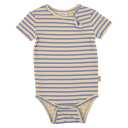 Body cu mânecă scurtă și dungi albastre