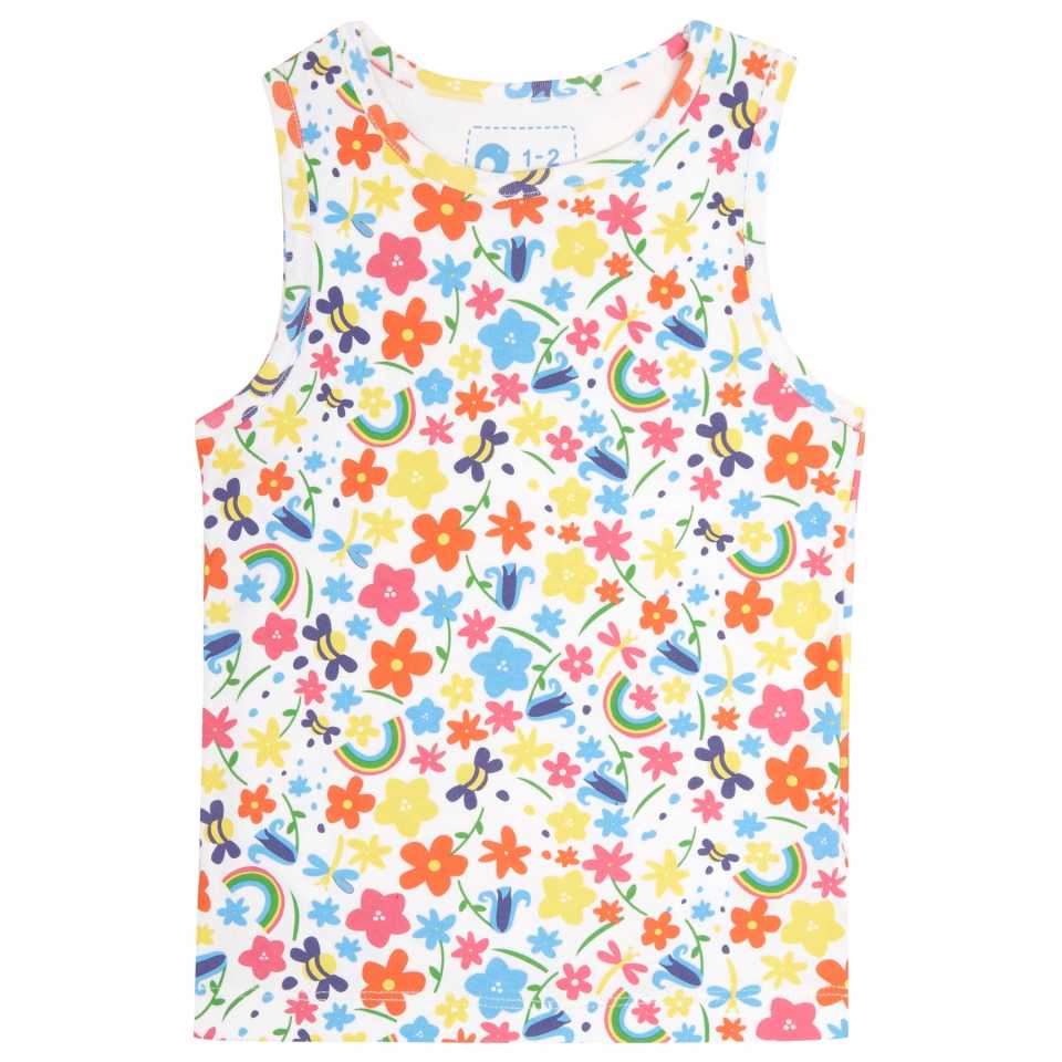 Maiou pijama din bumbac organic