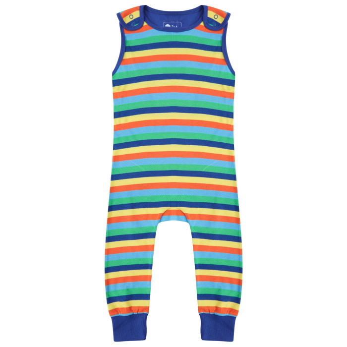 Salopetă fără mâneci din bumbac organic