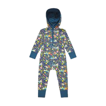 Salopetă din bumbac organic Galaxy