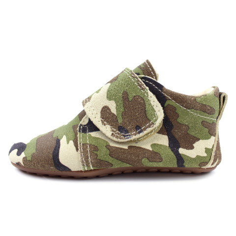 Pantofi negri camouflage picota 14010