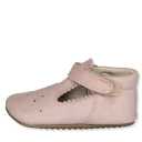 Balerini barefoot roz cu sclipici