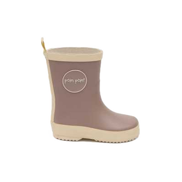 Cizme lavandă din cauciuc natural