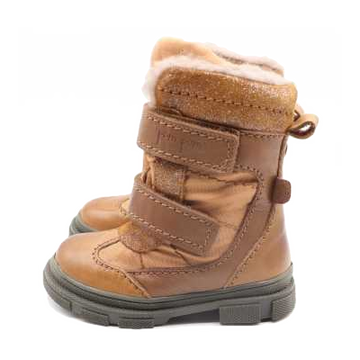 Cizme camel cu sclipici
