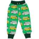 Pantaloni cu imprimeu "Ambulanță" pentru copii – Verde