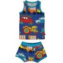 Set lenjerie intimă cu imprimeu mașini