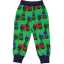 Pantaloni de trening verzi cu imprimeu tractor