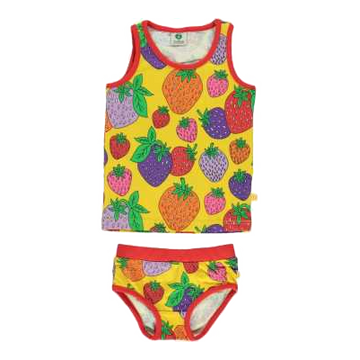 Lenjerie intimă cu imprimeu căpșuni