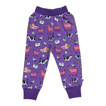 Pantaloni de trening mov Farmhouse