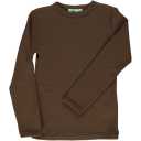 Bluză maro din lâna merinos
