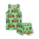 Set lenjerie intimă pentru băieți cu imprimeu tractoare