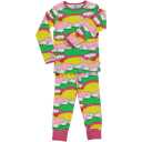 Pijamale roz cu imprimeu oaie