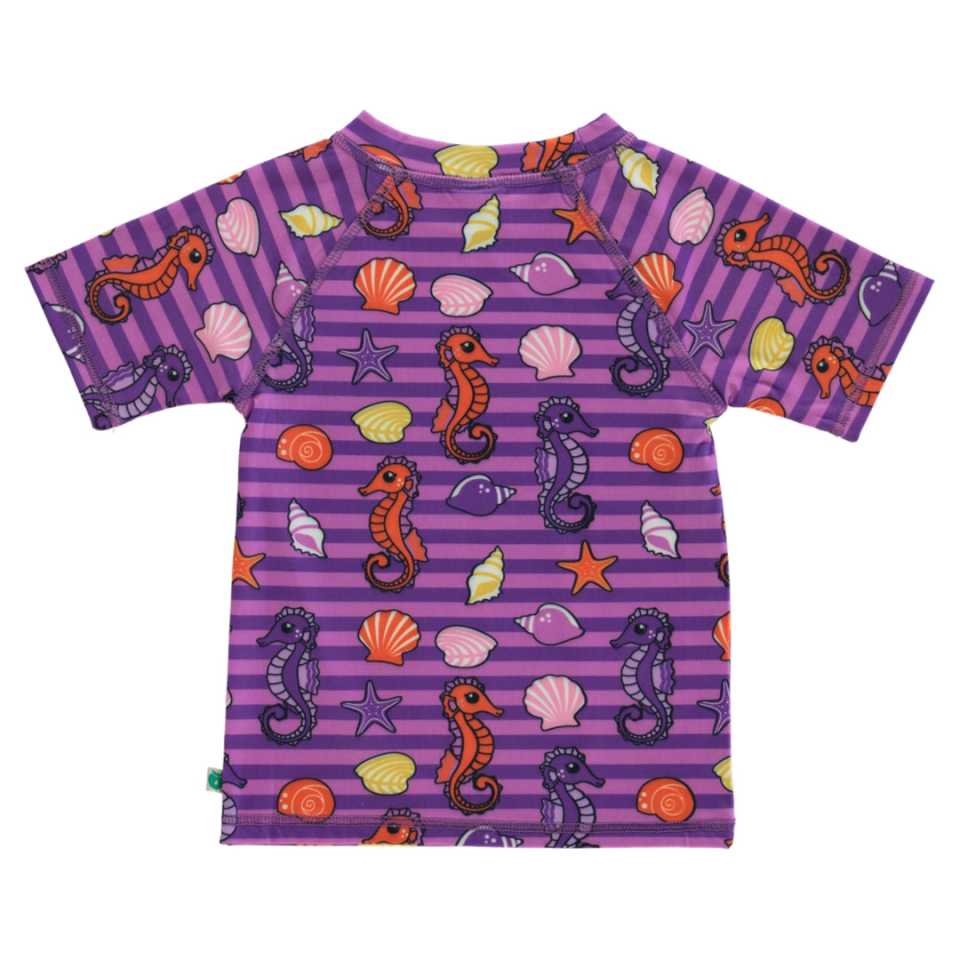 Tricou UV 50 cu imprimeu căluți de mare