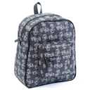 Rucsac gri cu imprimeu tractoare