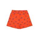 Pantaloni scurți roșii din vâscoză