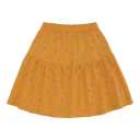 Fustiță galbenă cu imprimeu mic