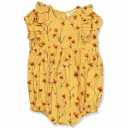 Salopetă scurtă Flanna aurie