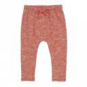 Pantaloni confortabili cu imprimeu frunze