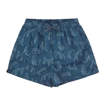 Șort de baie cu imprimeu feline