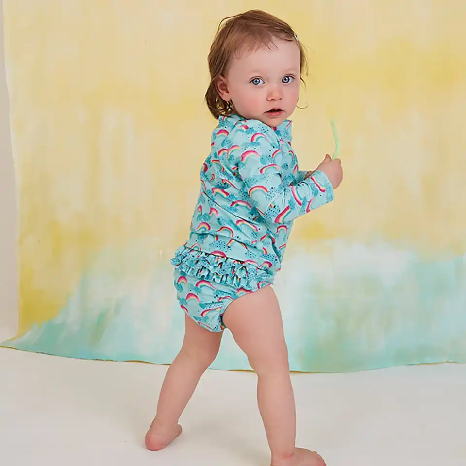 Slip de baie UPF50+ „Blue Tint”