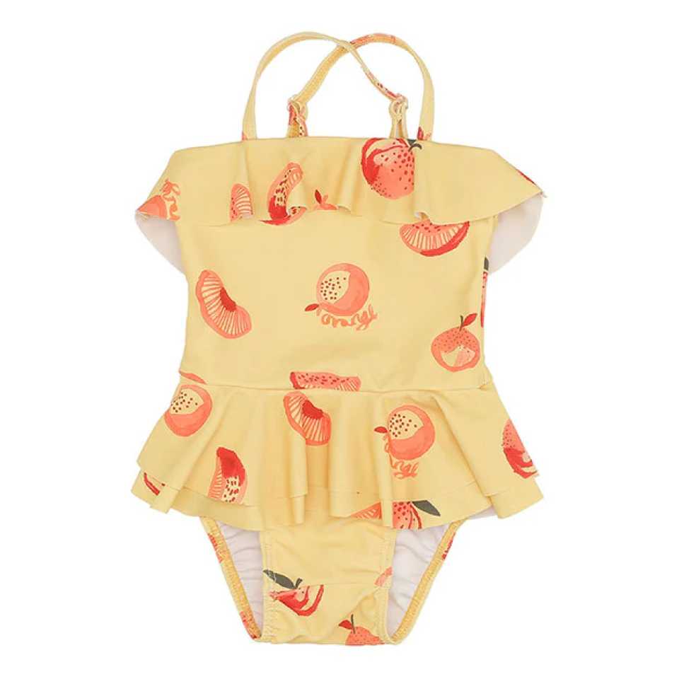 Costum de baie cu volănașe jojoba
