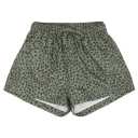 Șort de baie verde animal print