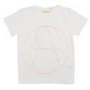 Ticou alb cu imprimeu