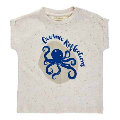 Tricou cu imprimeu caracatiță