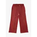 Pantaloni roșii din reiat