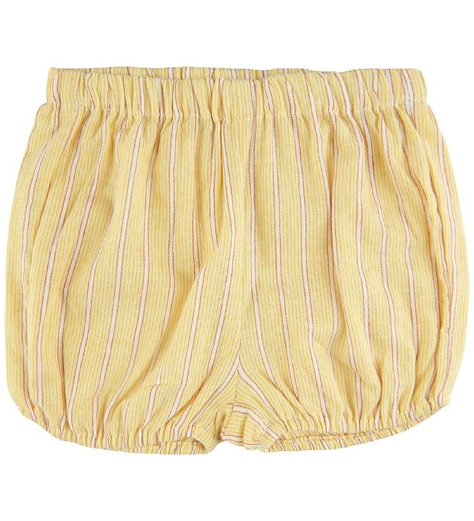 Bloomers galbeni cu dungi